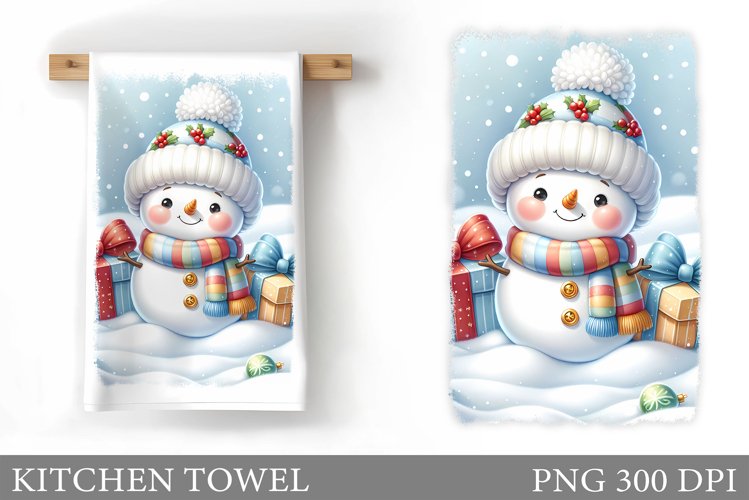 Cute Snowman Clipart Image 15