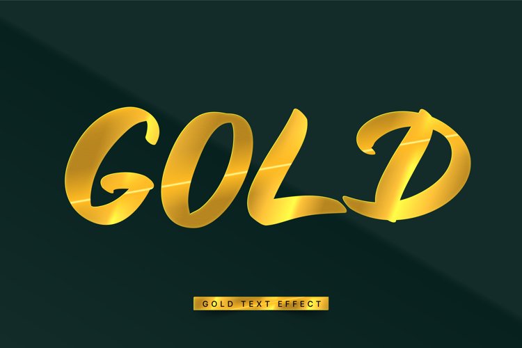 Editable Text Effect for Illustrator. Vector Graphic styles example image 1