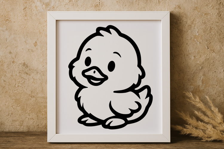 Cute Duck Clipart Image 22