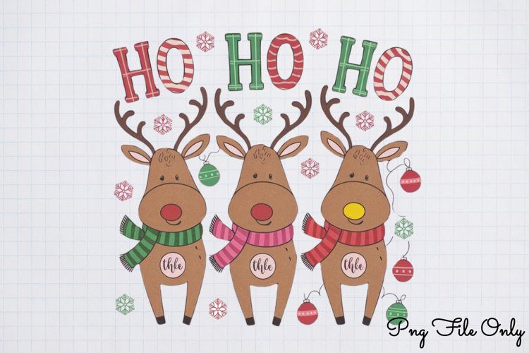 Hohoho Christmas Clipart PNG