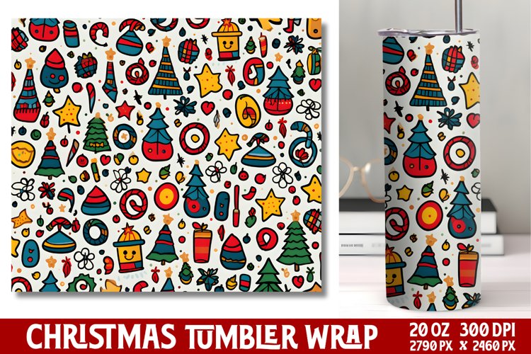 Christmas Tumbler Wrap Image 4