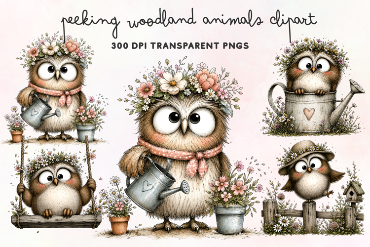 Woodland Animal Clipart Image 7