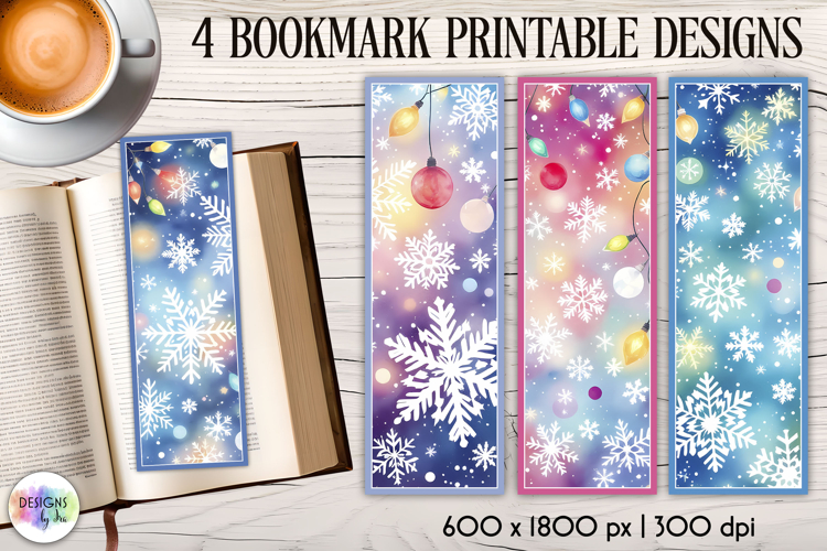 Christmas Bookmark Printables, Book Lover Quotes Bookmarks