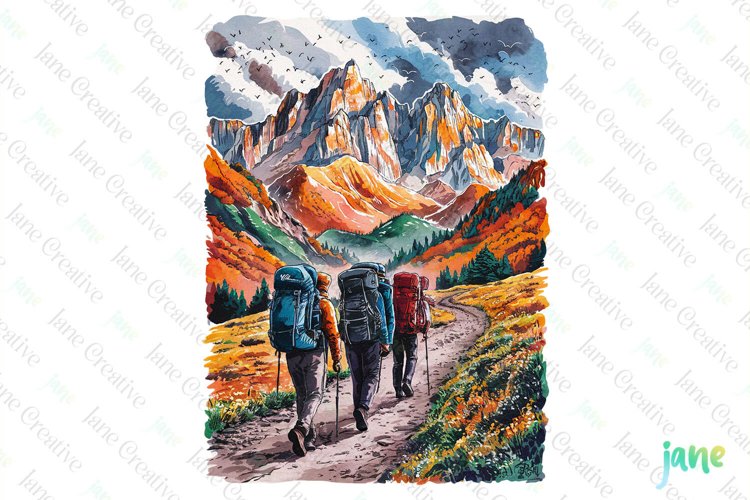 Travel Clipart Sublimation