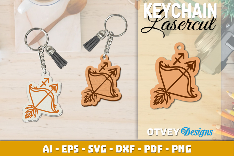 Zodiac Keychain Lasercut | Keychain Design Lasercut