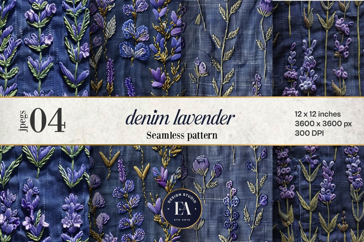 Floral Seamless Pattern Image 15