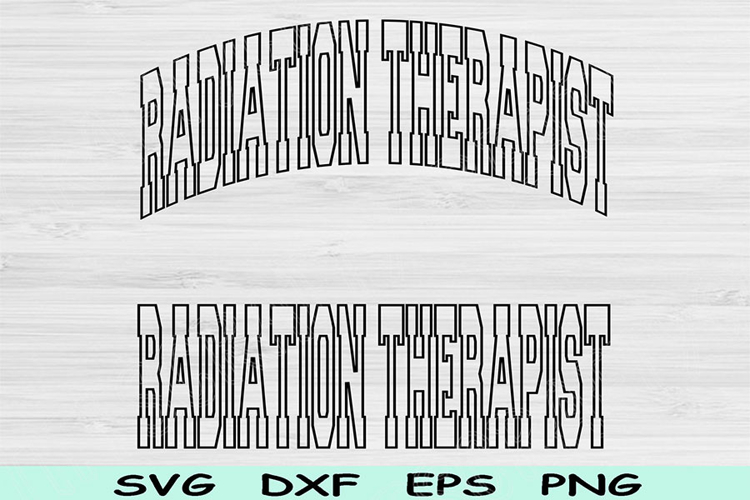 Radiation Therapist Svg Cut File, Radiation Therapist Png