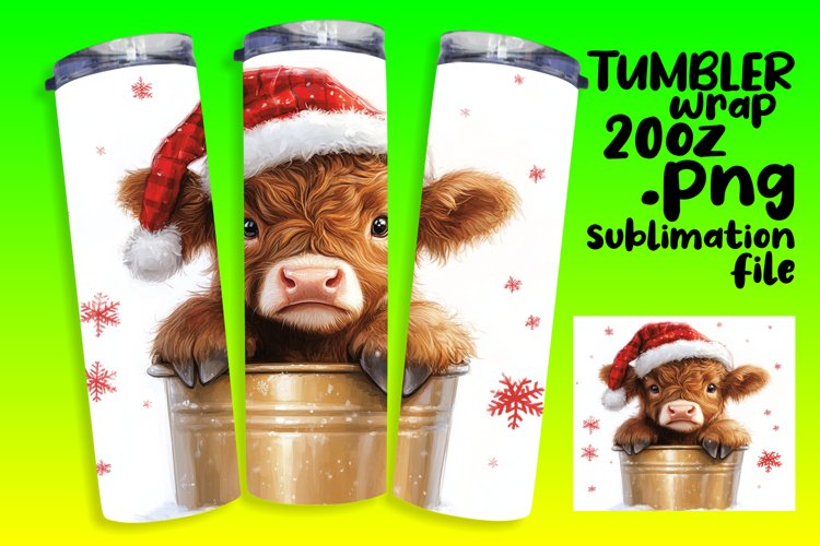 Christmas Tumbler Wrap Image 4