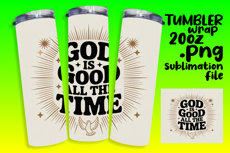 Sublimation Ready 20oz Tumbler , Religious