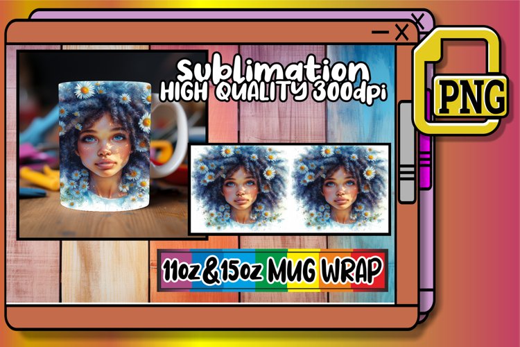 Melanin Majesty 11oz   15oz Mug Sublimation Options