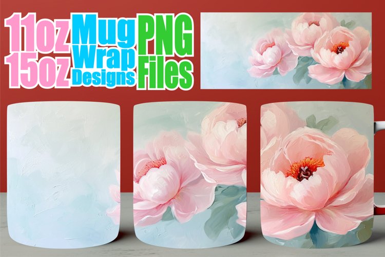 Dreamy Floral Cup Wrap: Spring Sublimation Bliss