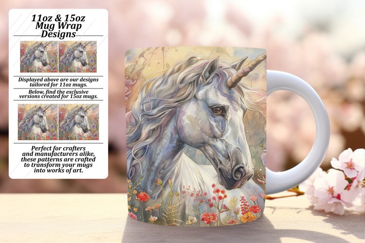 Enchanting Spring Unicorn Mug Fantasies - 11oz   15oz