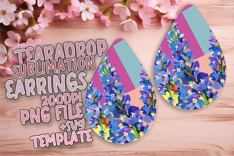 Bright Floral Pattern Sublimation Wraps example image 1