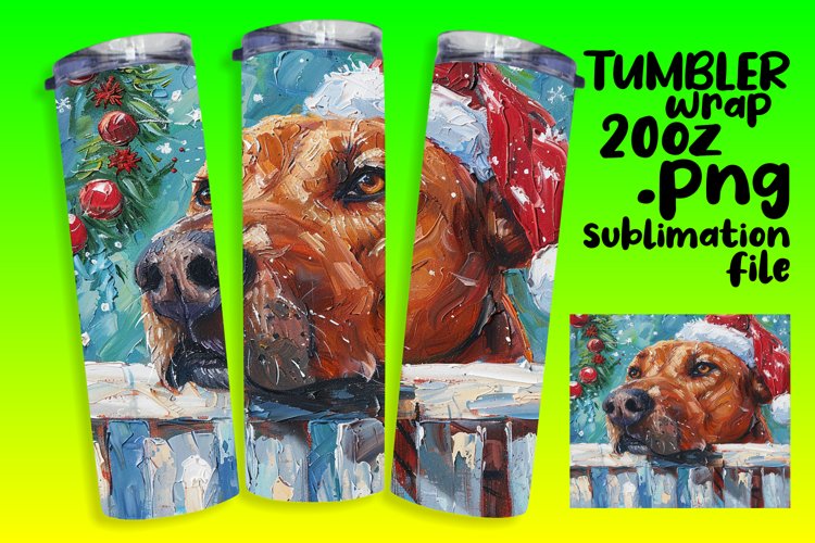 Christmas Tumbler Wrap Image 19