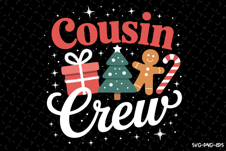 Cousin Crew Svg | Christmas Svg | Svg Cut Files
