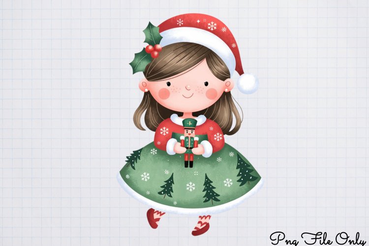 Cute Merry Christmas Clipart Image 3