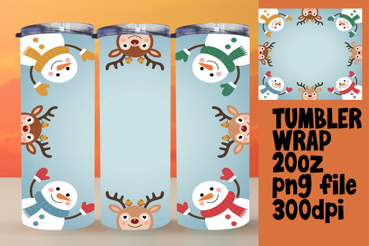 Christmas Tumbler Wrap Image 15