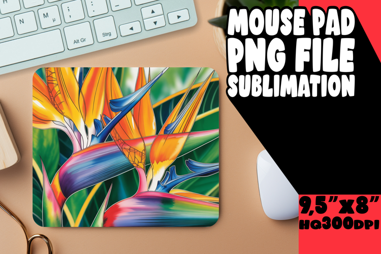 Luminous MOUSE PAD Creative PNG, Flowers