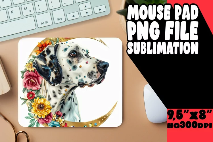 Sublime Puppy Spectrum: Watercolor Mouse Pads