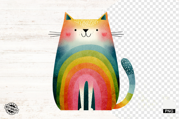 Whimsy Cat PNG - Cats Clipart