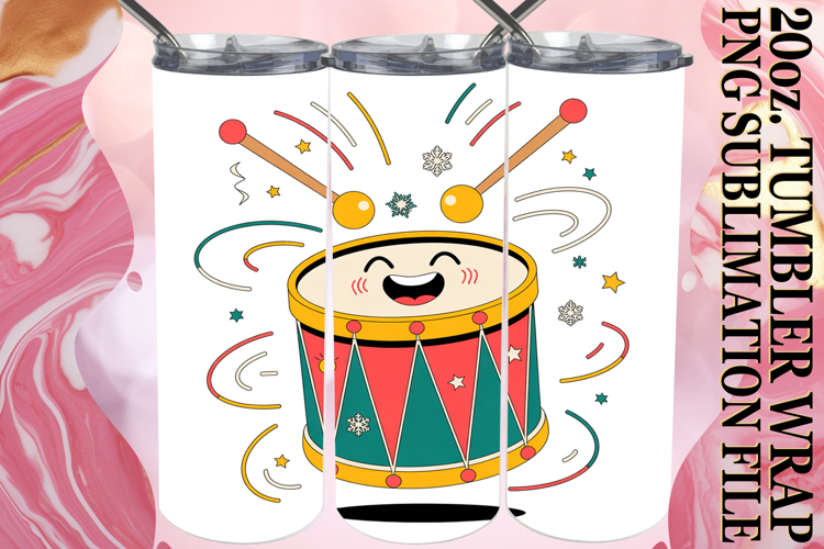 Christmas Tumbler Wrap Image 23