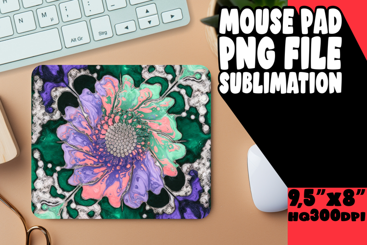 Whimsical MOUSE PAD Fun Designs, Abstract Pattern