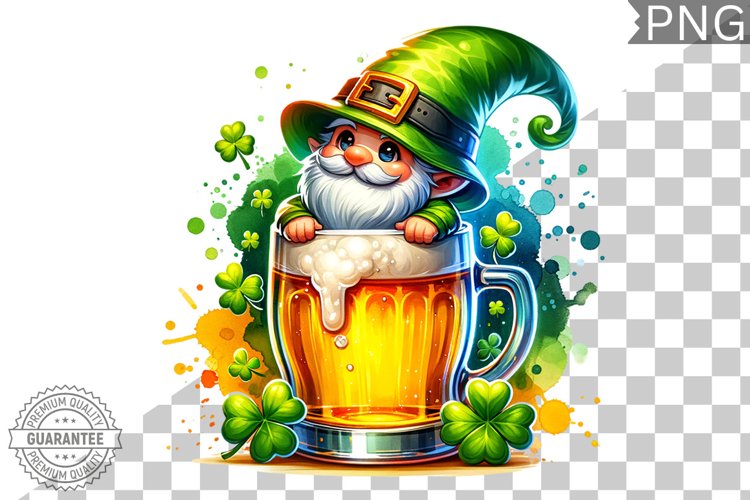 Cute Gnome Clipart Image 6