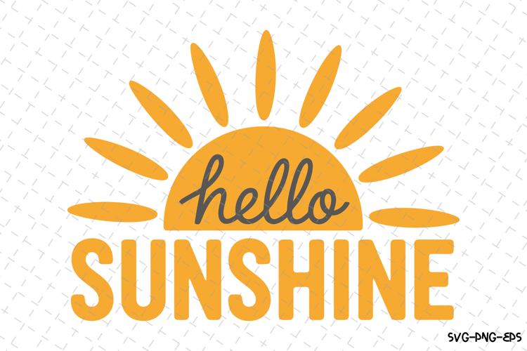 Hello Summer Svg Image 8