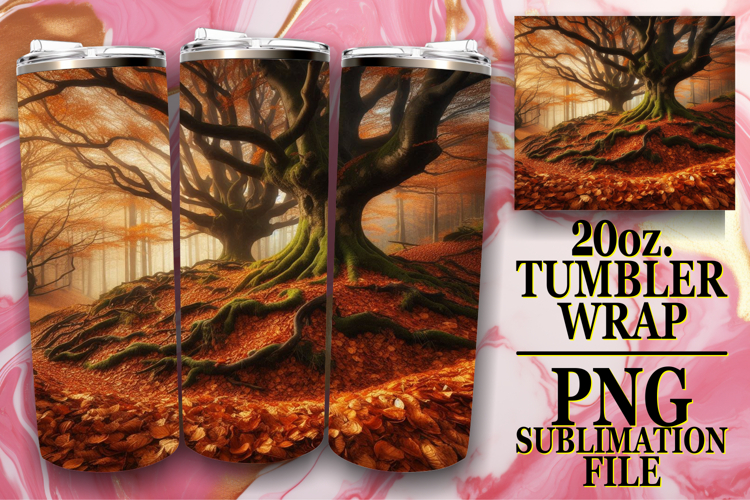 Thanksgiving Tumbler Wrap Image 20