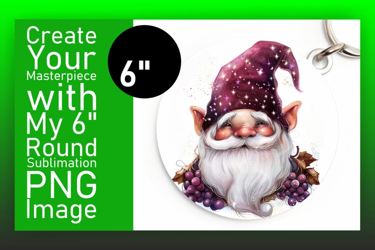 Cute Gnome Clipart Image 4