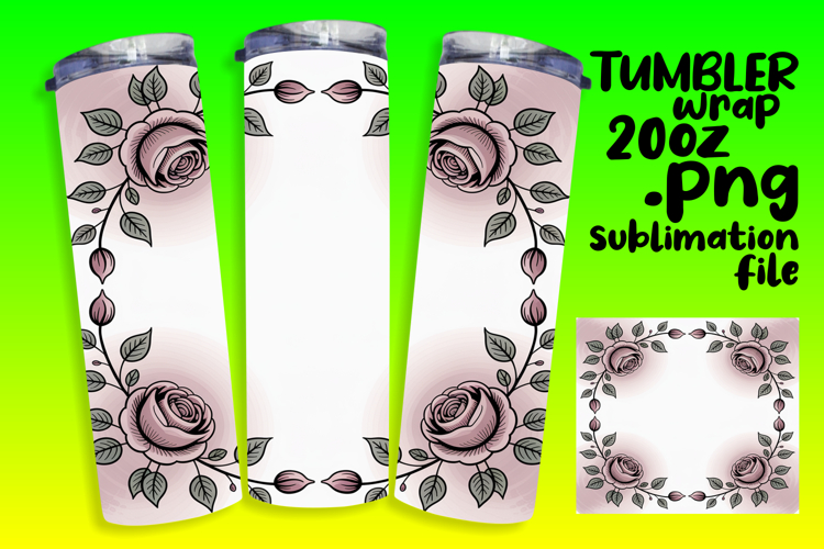 Creative 20oz Design for Any Occasion , Flowers