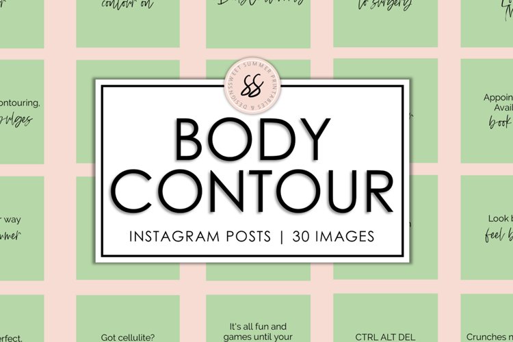 Body Contouring Spring Green Instagram Posts example image 1