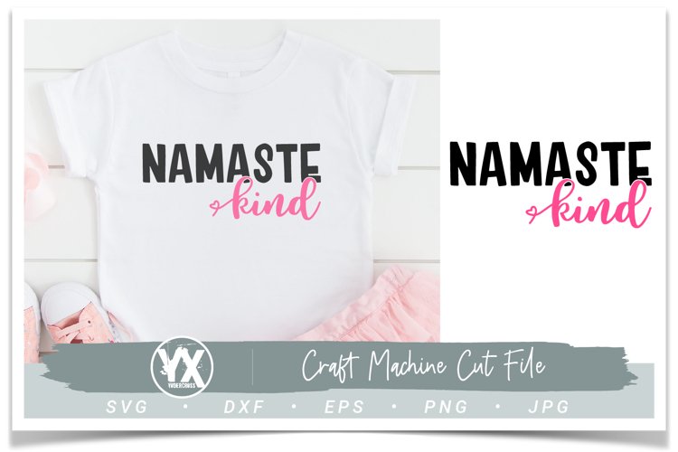 Namaste Kind SVG example image 1