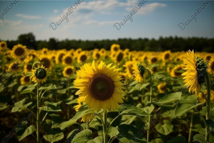 Sunflower Clipart Image 10