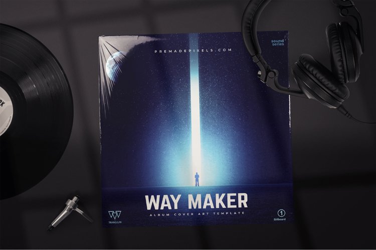 Way Maker Album Cover example image 1