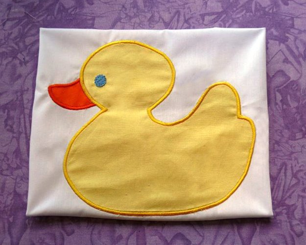 Rubber Duck Applique Embroidery Design (96516) Embroidery Designs
