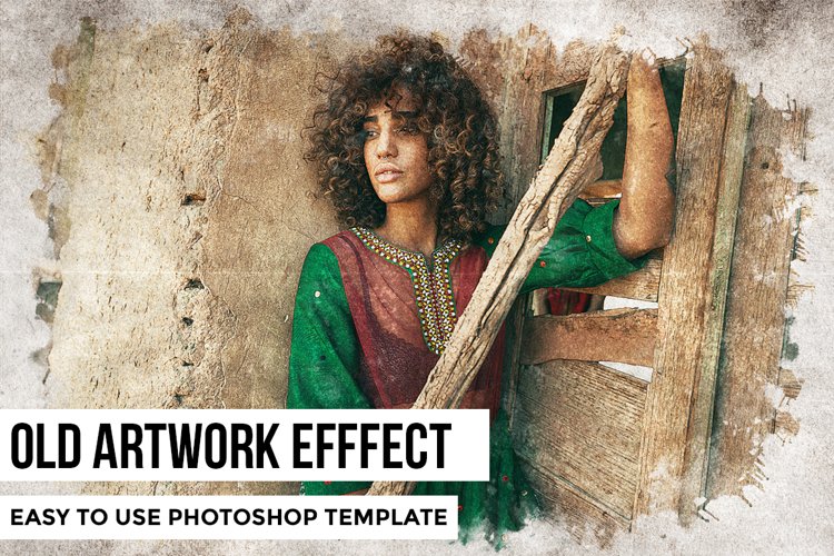 Old Artwork Photo Template example image 1