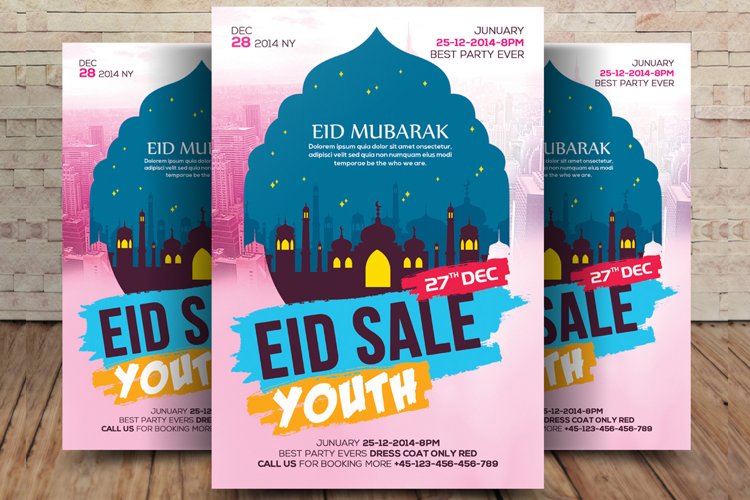 Eid Mubarak Flyer