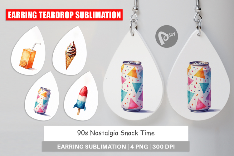 Sublimation Earring Designs Image 15