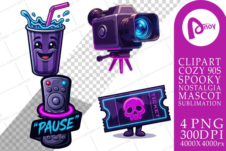 90s VHS Horror Store Sublimation example image 1