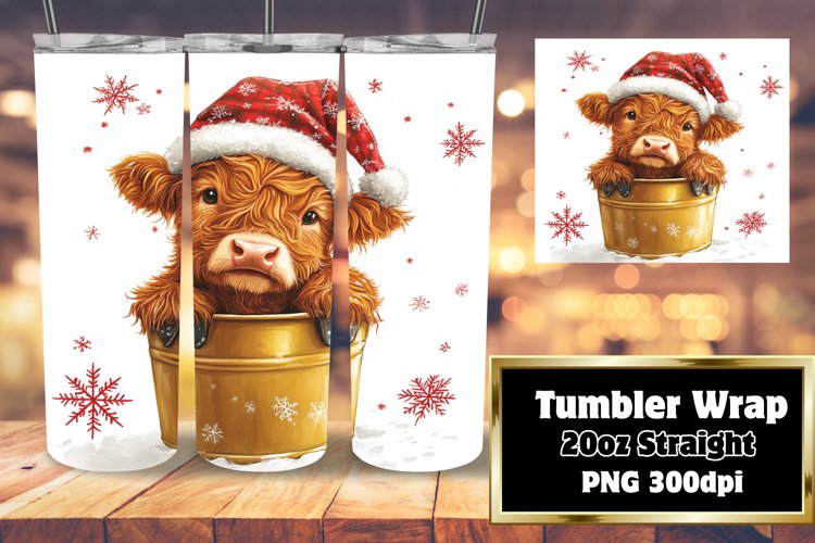 Christmas Tumbler Wrap Image 2