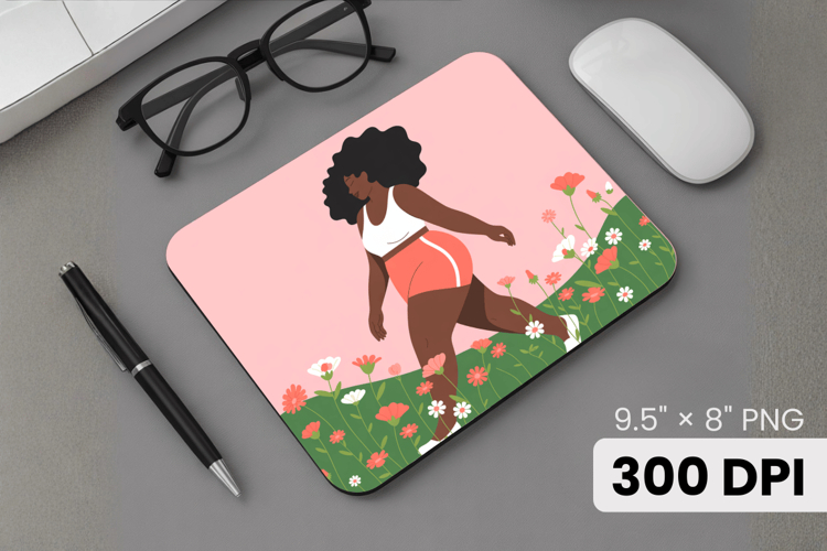 Black Girl Afro Png Image 5