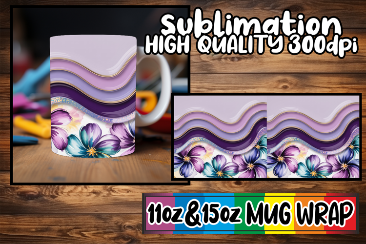 Charming scenes sublimation print wrap, Pattern