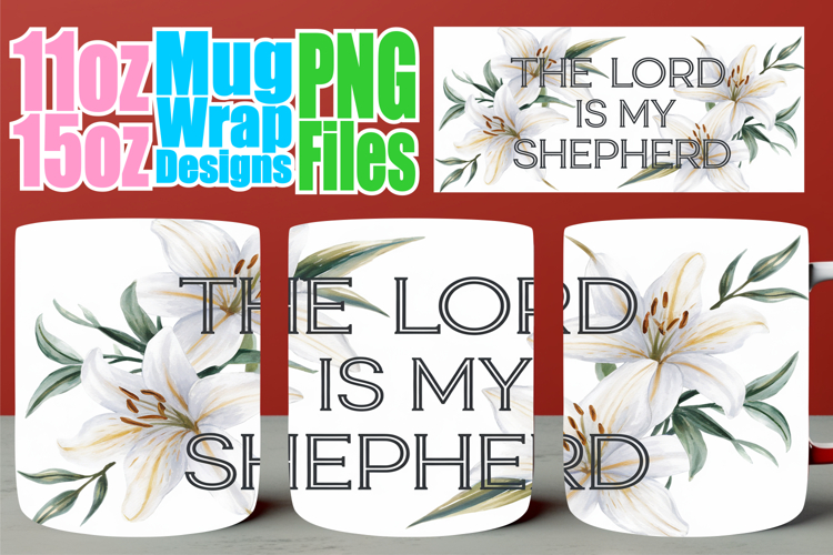 Radiant dreams 11oz 15oz mug wrap, Christian