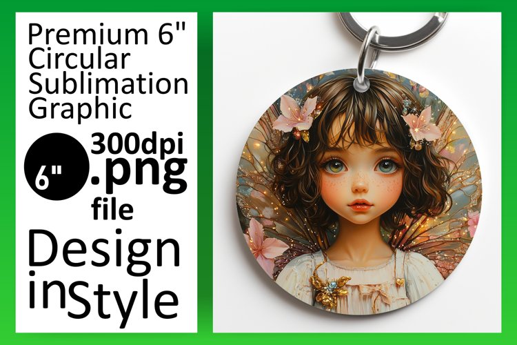 Sleek Round Design Car Coaster PNG , Fairy