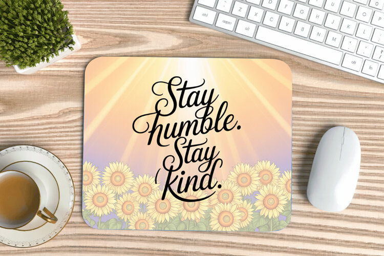 Inspirational Quotes Mouse Pad, Motivational PNG Sublimation example image 1