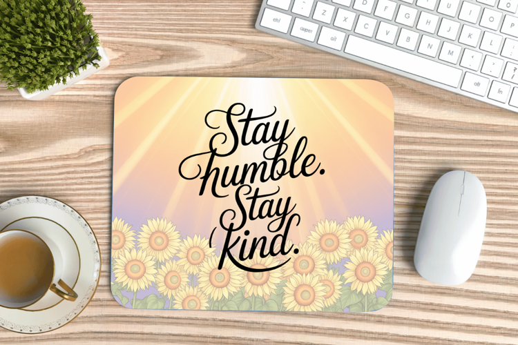 Inspirational Quotes Mouse Pad, Motivational PNG Sublimation
