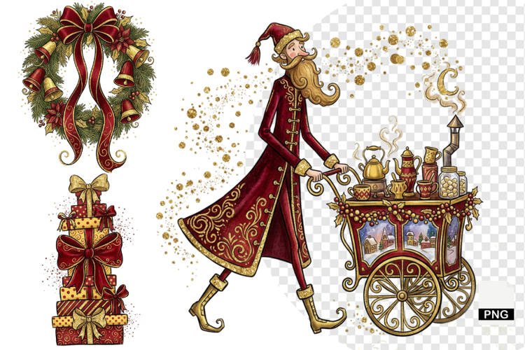 Whimsical Christmas Clipart
