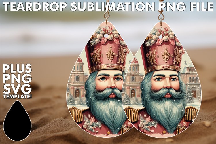 Whimsical Teardrop Earrings Gift, Christmas