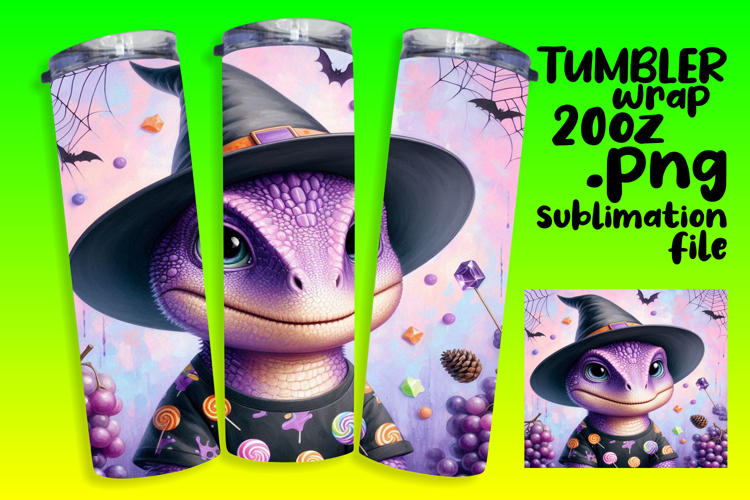 Exceptional 20oz Tumbler Design , Halloween Dino